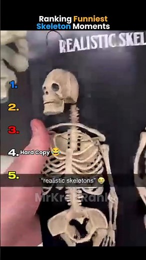 Ranking The Funniest Skeleton Moments Ever 💀😂 | Try Not To Laugh Challenge!