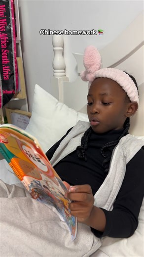 Back to reality- let’s do my Chinese homework 📚 #linani #linanipotwana #kids #model #kidsmodel #kidsfashion #linanipotwana | Living the Linani Life