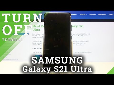 How to Power Off SAMSUNG Galaxy S21 Ultra – Shut Down