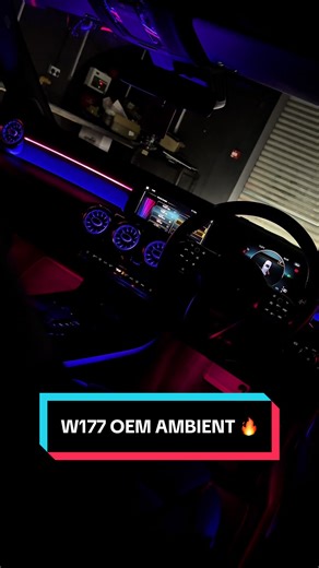 Enhanced Ambient Lighting Kit for Mercedes A-Class W177