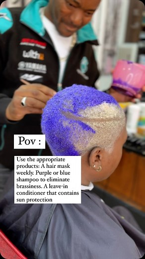 Coarse hair. generally takes more time to absorb color, so it...