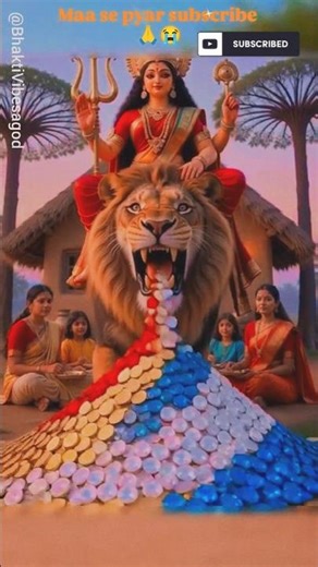 🙏 🕉⭐Chali Aana Meri Maa– Divine Calling For Peace & Power 🧘‍♂️ 🕉#bhakti#mahadev#shorts