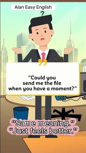 How to Ask for a File at Work #easyenglish #easyenglisheveryday #dailyenglish #speakconfidentenglish