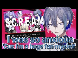 [Eng Sub] Rou shares the behind the scenes of their S.C.R.E.A.M cover (Nijisanji clip)