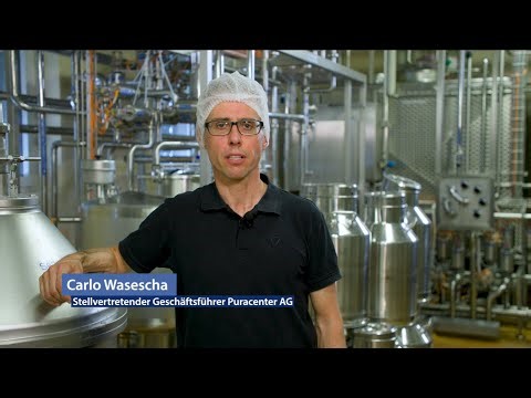 Puracenter AG Case study - LEIBINGER the coding & marking expert for milk and dairy production