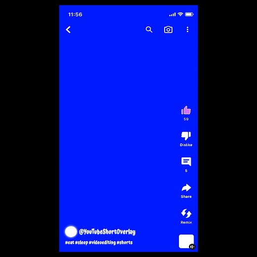 Youtube Short Overlay for Video Editing - Etsy