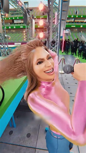 لحظة مرعبة شعر بيونسيه علق في مروحة ضخمة وهي تغني على المسرح! 🎤🔥