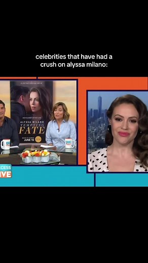Celebrity Crushes on Alyssa Milano Revealed