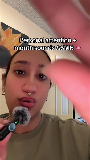 Testing out my new mini mic 🥰❤️ #asmr #asmrtiktoks #asmrlofi #asmrwhisper #asmrmouthsounds