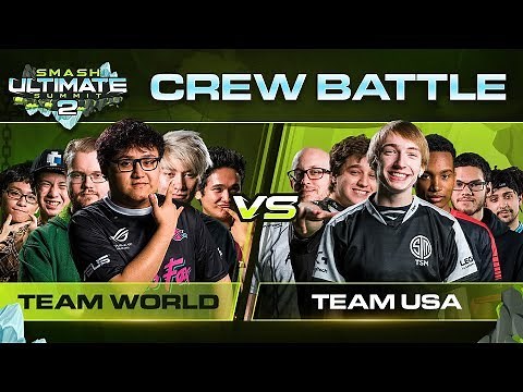 USA vs The World Crew Battle - Smash Ultimate Summit 2