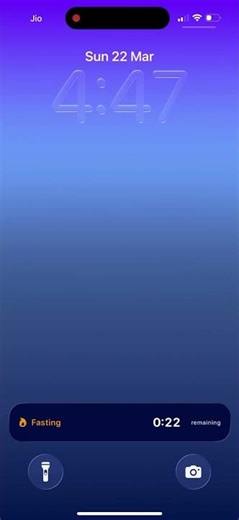 IF - Fasting Tracker IOS | Intermittent Fasting Made Easy — Lock Screen Timer Live Activity !