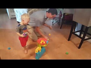 Ball popper with new batteries and lots of balls!