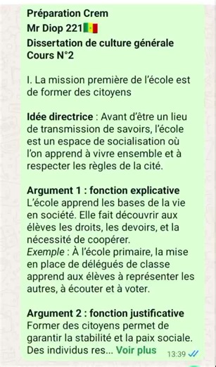Dissertation de culture générale : méthode et exemple clair