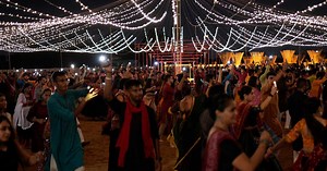 Mandli in Ahmedabad: Rediscovering the legacy of Sheri-style Garba with Shehnai and Dhol