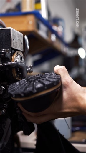 16K views · 295 reactions | We’ve tested our boots time and time again… And we’ve found there isn’t anything much stronger in the world than the bond a Rapid E machine makes between a boot and sole. That’s why we trust it to seal up every boot we make. #jkboots #workboots #rapidemachine | JK Boots | Facebook