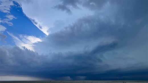 9.4K views · 87 reactions | UNREAL rotating supercell in the Oklahoma and Texas Panhandles right now. It’s dropping SOFTBALL hail and tornadoes! | MyRadar Weather Radar | Facebook