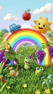 colours names lesson ✨|nursery rhyme poem