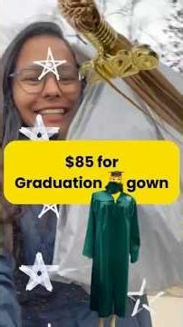 Expensive graduation🧑‍🎓 gown! How much did yours cost? #graduation #tassels #gown #money #foryou