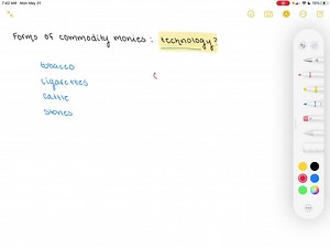 SOLVED:The Bring it Home Feature discusses the use of cowrie shells as money. Although we no longer use cowrie shells as money, do you think other forms of commodity monies are possible? What role might technology play in our definition of money?