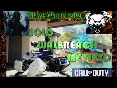 BO7 GLITCHES SOLO WALLBREACH METHOD