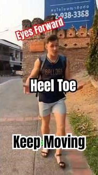 How to Walk with Proper Foot Placement #technique #fitness