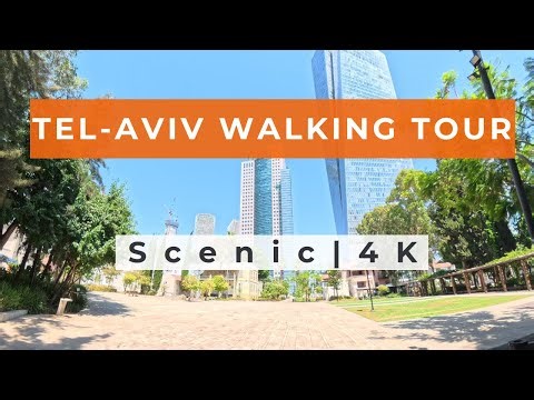 Tel Aviv Walking Tour | 4K Stroll Through the Heart Vibrant City