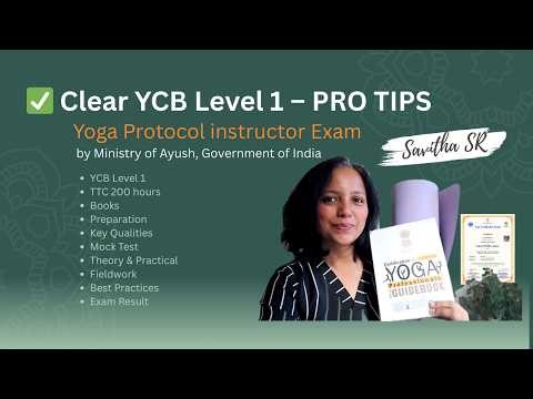 How I Cleared YCB Level 1 Yoga Protocol Instructor Exam | Ministry of AYUSH