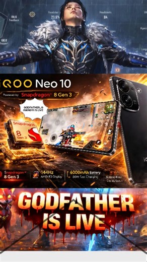 iQOO Neo 10R 120FPS BGMI TEST With FPS METER (120fps gaming 2 hours unlock 54 day365 video challenge