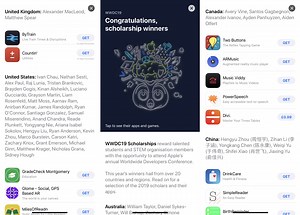 Apple highlights WWDC 2019 scholarship creations in App Store story | AppleInsider