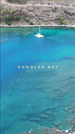 Honolua Bay on Maui - Winter Waves and Amazing Summer Snorkeling 🏄‍♀️🤿 #maui #hawaii