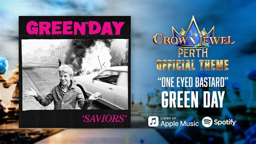 Vendetta is a friend. “One Eyed Bastard” by Green Day is an Official Song of #WWECrownJewel Perth! | WWE