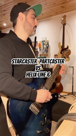 Humeur du soir - Starcaster vs Helix Line 6 - compo personel #guitar #ambientmusic #ambientbeats