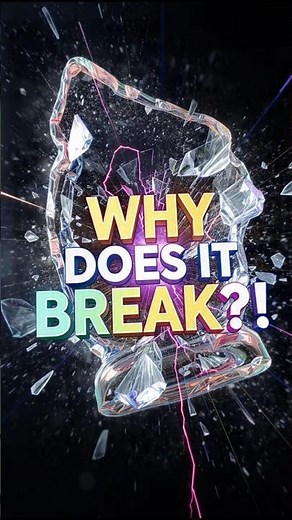 Why Glass Shatters So Easily?!