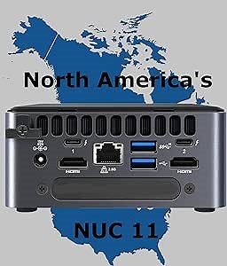 Intel NUC11 NUC11TNHi7 Mini PC, Quad-Core i7-1185G7, Up to 4.7 GHz Turbo, 32GB RAM, 1TB NVMe SSD, WiFi 6, BT 5.1, 4X4K Monitor Capable (32GB RAM + 1TB Top-Tier NVMe)