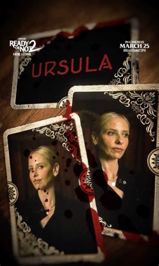 Ursula has entered the game… and she’s here to win. Sarah Michelle Gellar joins #ReadyOrNot2PH in cinemas March 25.