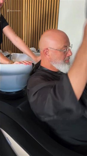 A Full Salon Experience for One Single Hair 😂 #shortvideo