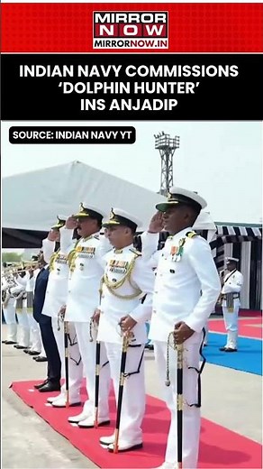 Indian Navy Commissions 'Dolphin Hunter’ INS Anjadip To Enhance Anti-Submarine Warfare Capabilities