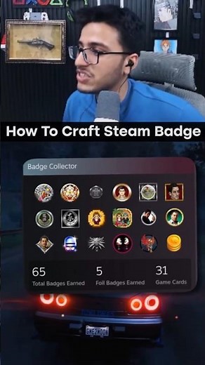 How to Craft Steam Profile Badges