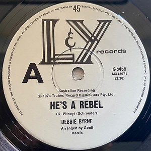 Debbie Byrne - He's A Rebel