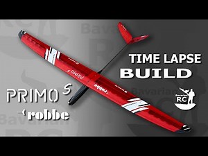 Primo S - RC glider from robbe | Time Lapse Build