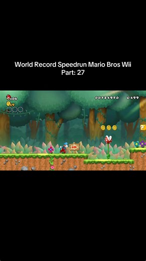 World Record Speedrun Mario Bros Wii — Part 27