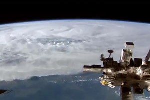 L’imposant cyclone Debbie filmé depuis l’espace