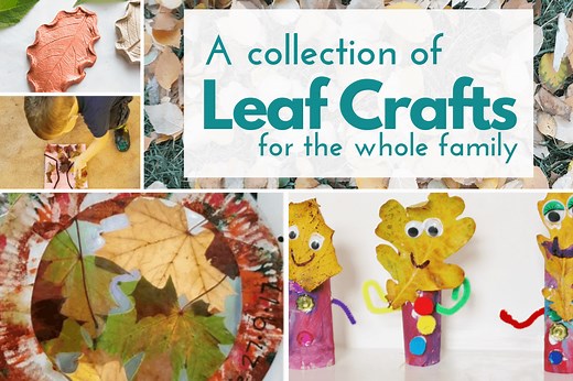 Leaf art projects every crafter should try once!