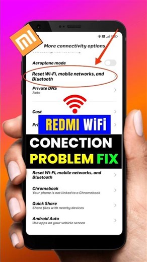 Redmi Wi-Fi Problem? 😱 30 sec Solution! #Shorts