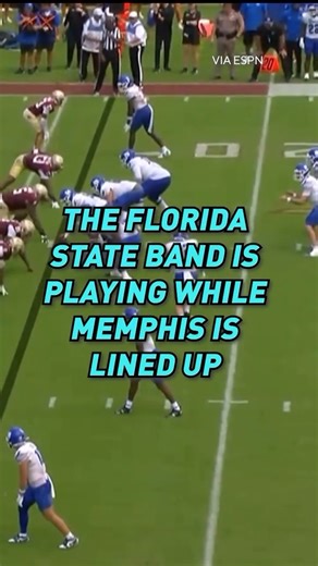 The refs had to ask the FSU band to stop playing 😂 | CBS Sports
