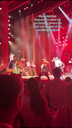 Jan Debut in Grease: A Dream Come True at Dominion Theatre