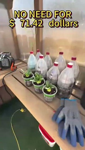 VEVOR Greenhouse Heater with Thermostat, 1500W PTC Fast Heating, Overheat Protection, 3-Sp