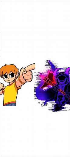 Scott meets Corrupted True insanity Sans #robloxsans #roblox #undertale #insanitysans #scottpilgrim