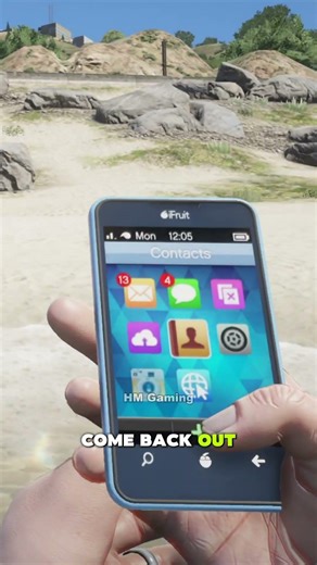 GTA 5 First-Person Phone Glitch #gta #gta5 #gtaonline #gtashorts