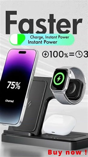 🔥Best Desk Upgrade Under $20 💻✨desksetup #amazonfinds #techgadgets #setupupgrade #wirelesscharger”